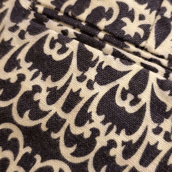 J Crew capri black and white pants - Picture 3 of 5